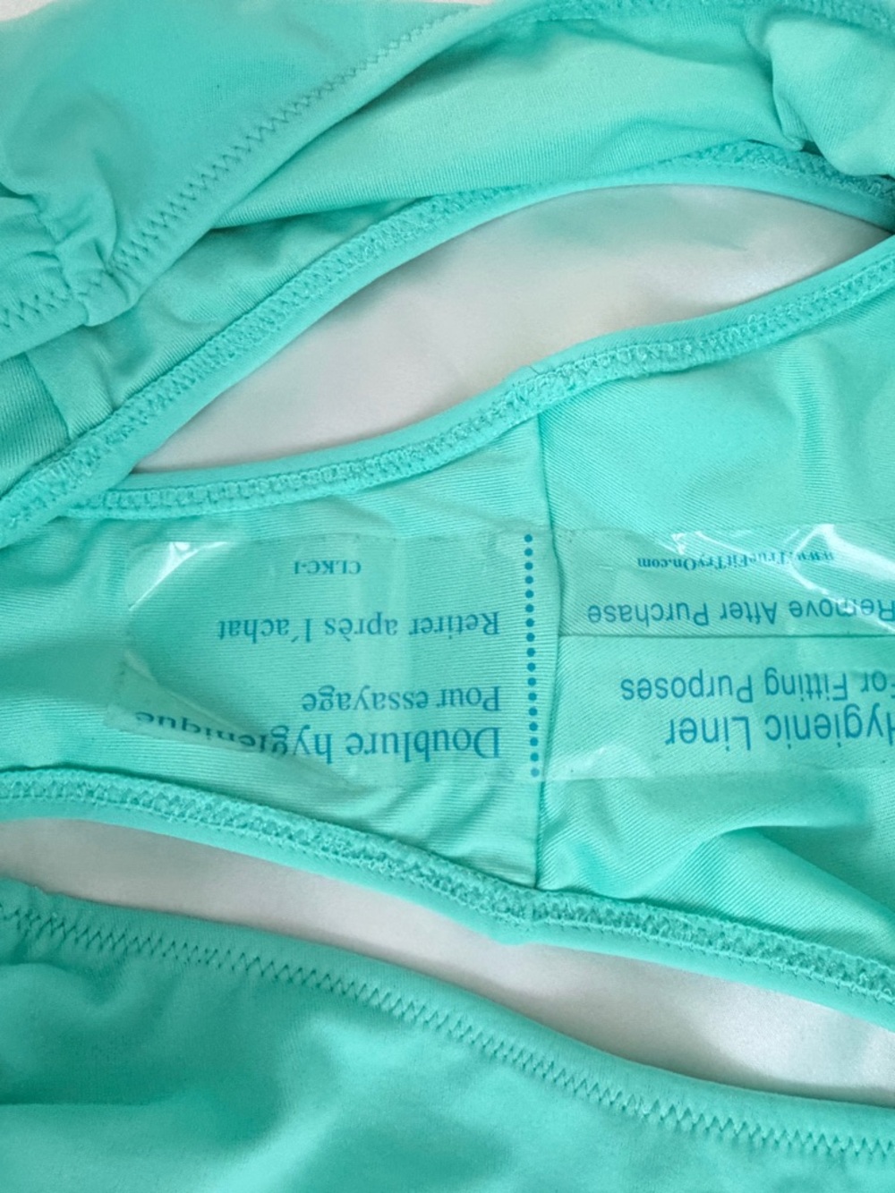 Victoria’s Secret Mint Green Ruched Bikini Bottom Size:Small - Picture 5 of 5